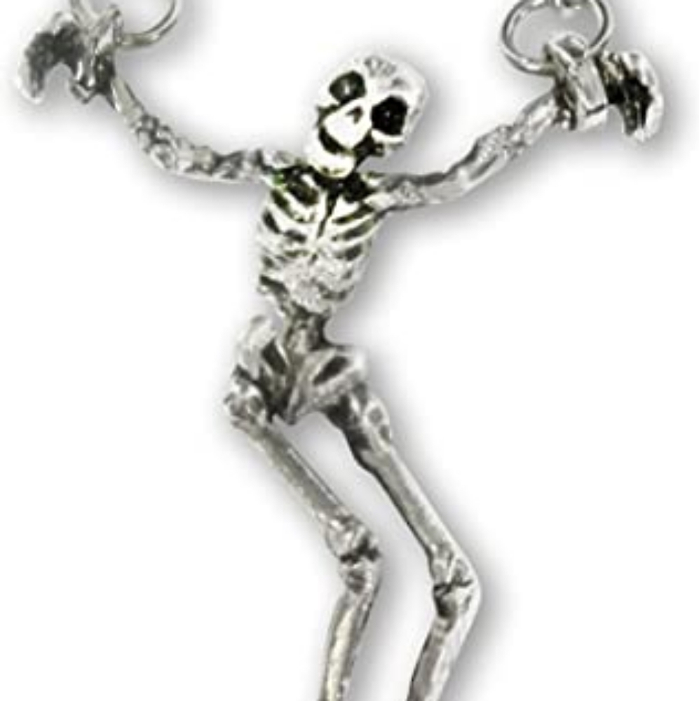 Real Metal Brand Jewelry skeleton 🖤☠️